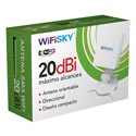 ANTENA WIFI WIFISKY 20DBI DIRECCIONAL PANEL