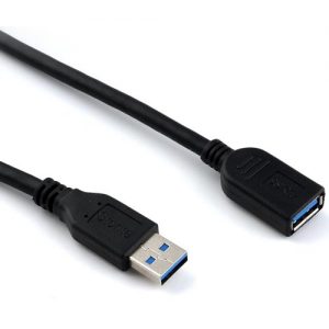 Cable USB Nano Cable USB 3.0 A/M - USB 3.0 A/H 2.0M Negro