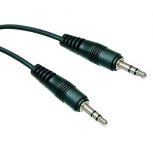 Cable Audio Nano Cable JACK3.5/M - JACK3.5/M Estereo 1,5M Negro