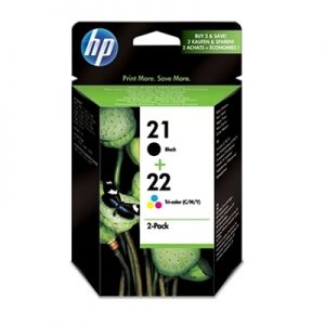 HP SD367AE pack cartuchos Negro+Tricolor HP21+HP22