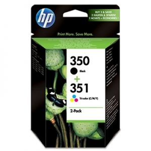 HP SD412EE pack cartuchos negro/tricolor HP350/351