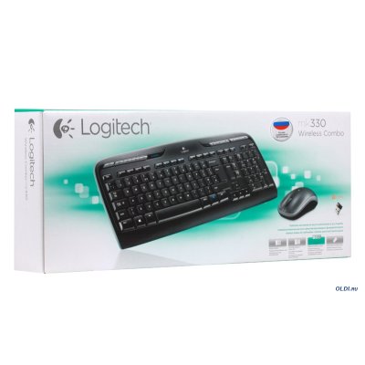 Logitech Teclado+ Ratón MK330 USB Negro - Imagen 4