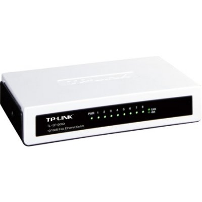 TP-LINK TL-SF1008D Switch 8p 10/100M mini plástico