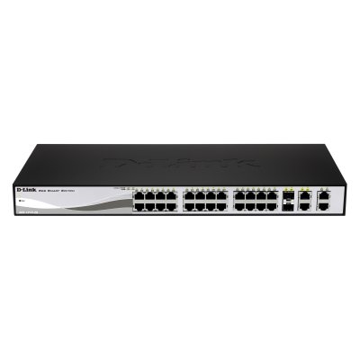 D-Link DES-1210-28P Swtich 24x10/100 +2GB SFP PoE