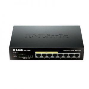 D-Link DGS-1008P Switch 8p 10/100/1000 (4x PoE)