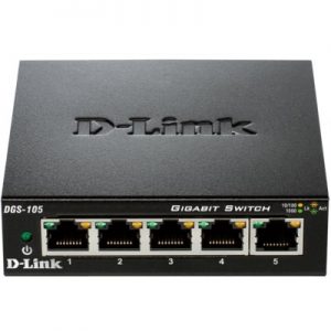D-Link DGS-105 Switch 5p 10/100/1000Mbps RJ45