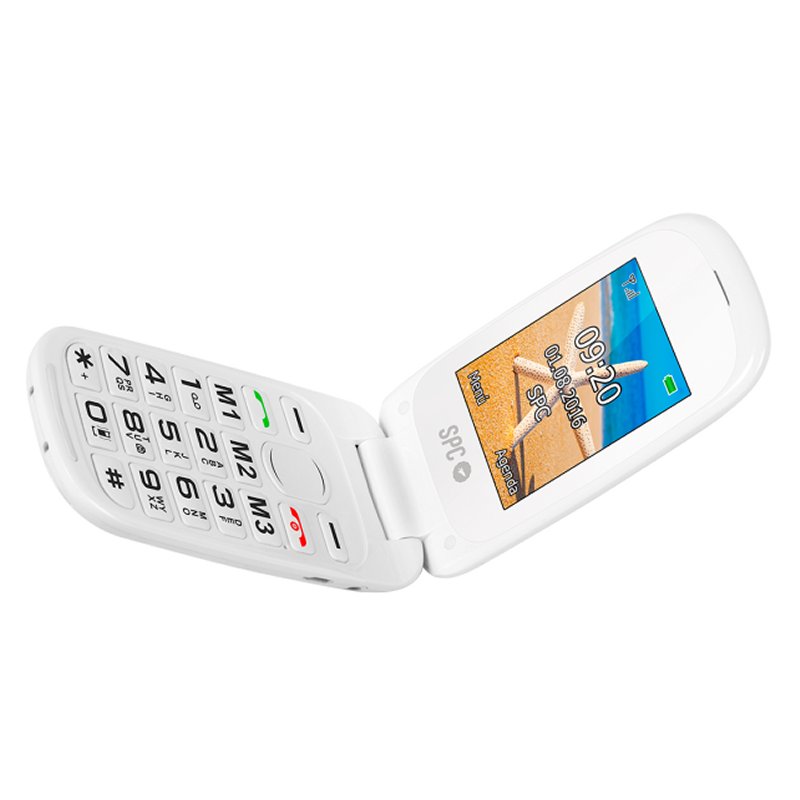 SPC Harmony Telefono Movil BT FM + Dock Blanco - Imagen 2