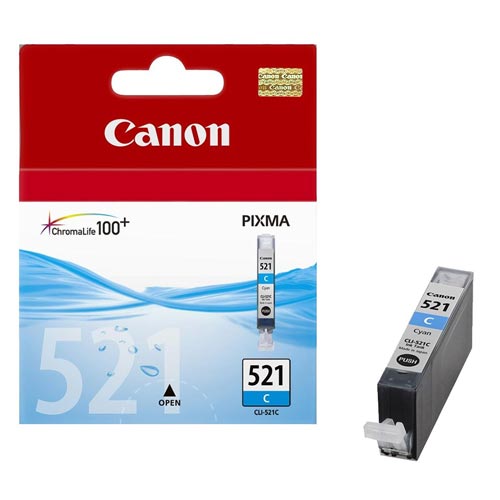 Tinta Canon CLI521C Cyan