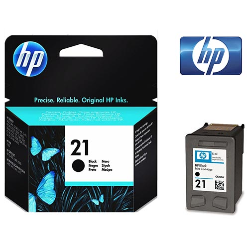 Tinta HP C9351AE Nº 21 Negro