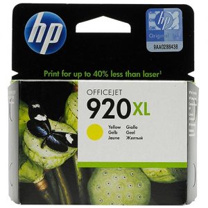 Tinta HP CD974AE  Nº 920XL AMARILLA