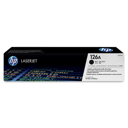 Toner HP CE310A Nº126A Negro 1.200PAG - Imagen 2