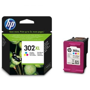 Tinta HP F6U67AE Nº 302XL TRICOLOR