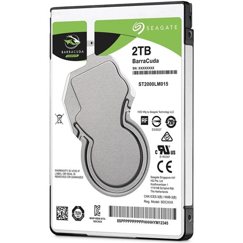 HDD Seagate 2.5'' 2TB 5400RPM 128MB SATA3 Barracuda - Imagen 2