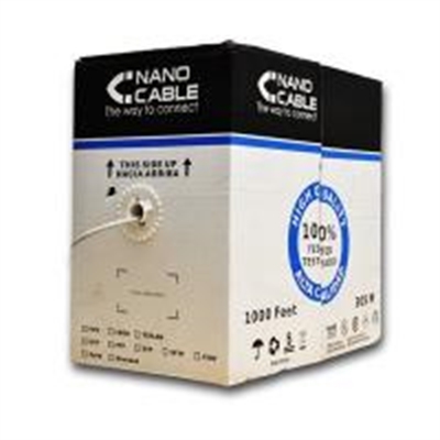 Bobina Cable Red RJ45 Cat.6 FTP 305m 100% Cobre