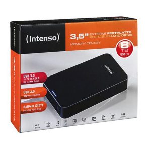 Intenso HD 6031516 8TB 3.5" USB 3.0 Negro