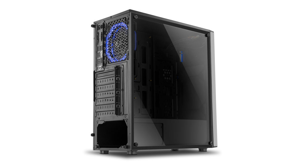 Caja Nox Infinity OMEGA RGB Negra - Imagen 2