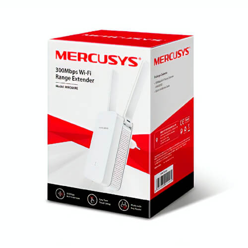 Repetidor Mercusys MW300RE WIFI-N/300MBPS INALAMBRICO 2ANTENAS - Imagen 3