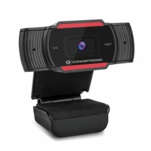 Webcam FHD Conceptronic AMDIS04 1080P USB 3.6mm 30 FPS - Visión 65° - Micrófono integrado