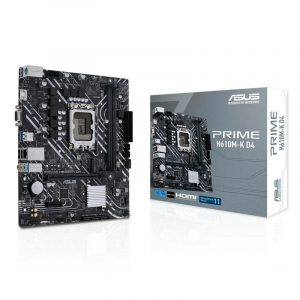 ASUS Base PRIME H610M-K D4  mATX LGA1700