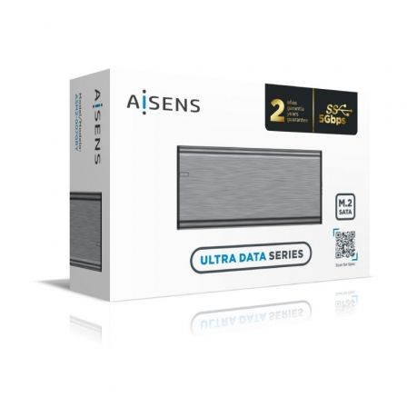 Caja Externa para Disco Duro SSD M.2 SATA Aisens ASM2-007GRY/ USB 3.1 Gen1/ Sin Tornillos - Imagen 4