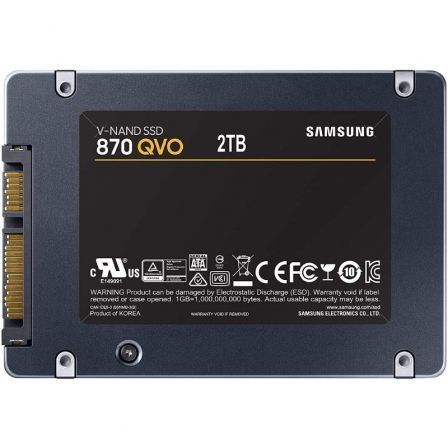 Samsung 870 QVO SSD 2TB 2.5" SATA3 - Imagen 4