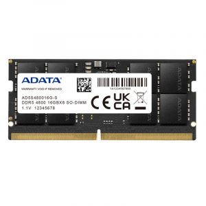 ADATA RAM  AD5S480016G-S SO DIMM 16GB 4800Mhz DDR5