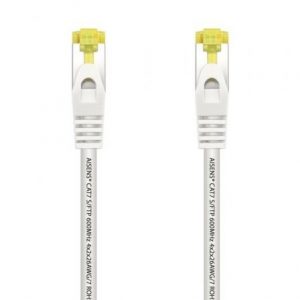 Cable de Red RJ45 SFTP Aisens A146-0490 Cat.7/ 1m/ Blanco