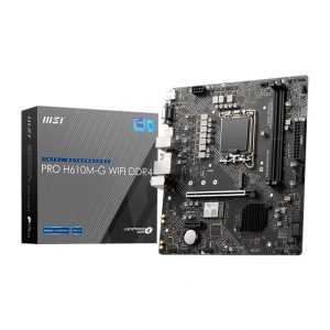 MSI PRO H610M-G WIFI DDR4 mATX 1700