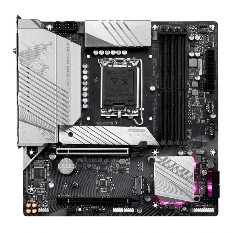 Gigabyte Base B760M AORUS ELITE AX DDR5 1700 - Imagen 2