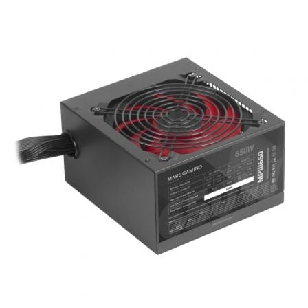 Mars Gaming MPIII650/ 650W/ Ventilador 12cm - Imagen 2