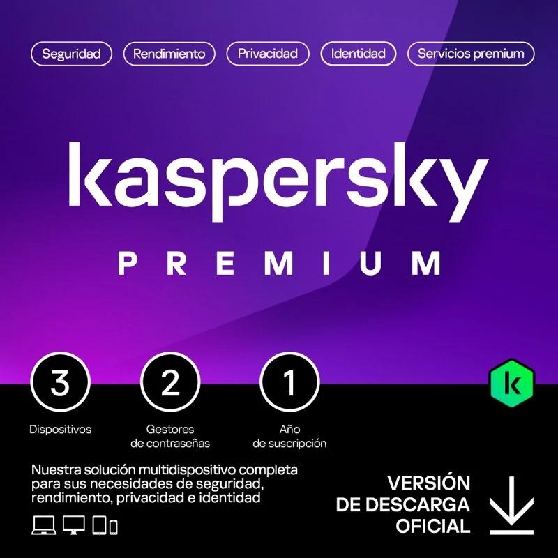 Kaspersky Premium 3L/1A ( Licencia electrónica )