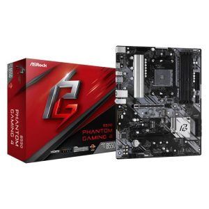 ASROCK B550 PHANTOM GAMING 4 AMD AM4 4DDR4 6SATA3 USB3.2 ATX