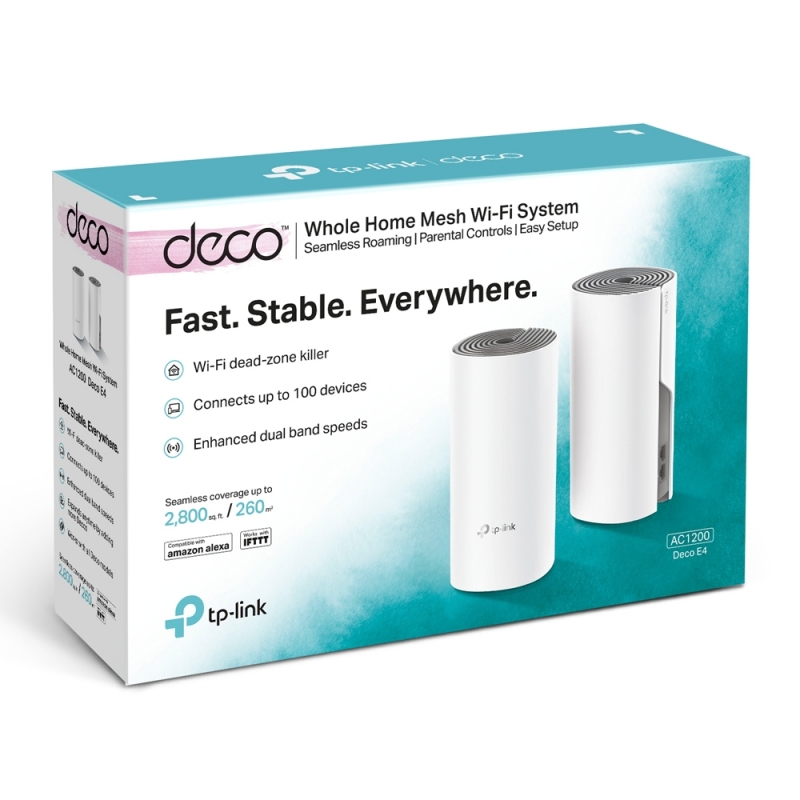 Sistema Mesh TP-Link Deco E4 1200Mbps/ 2.4GHz 5GHz/ Pack de 2 - Imagen 3