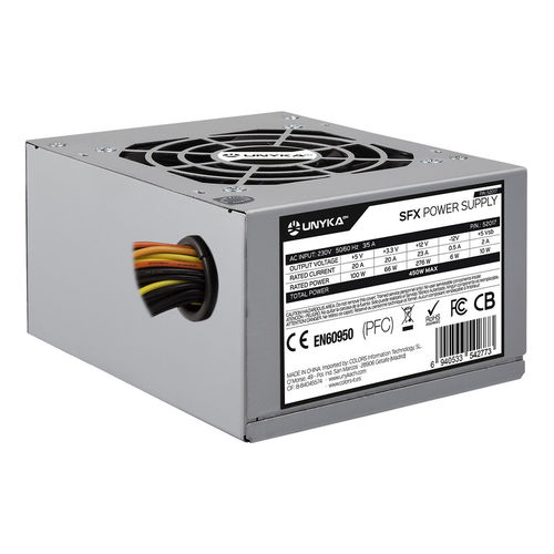450W UNYKA 2SATA 8CM SFX - Imagen 4
