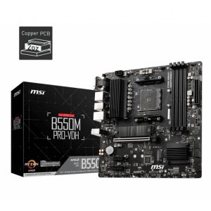 MSI B550M PRO-VDH mATX AM4