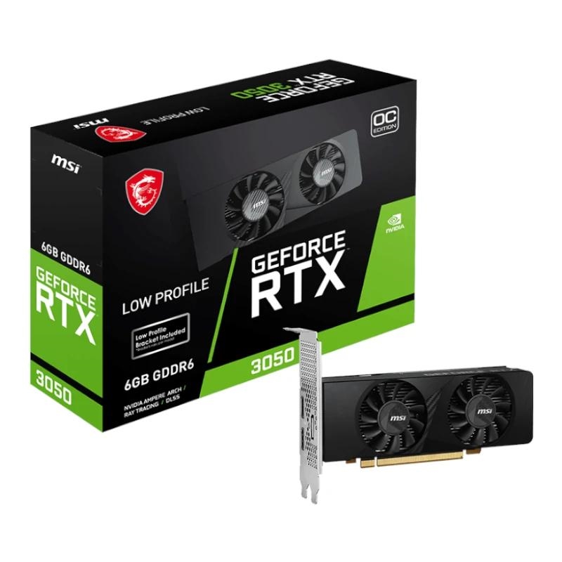MSI NVIDIA RTX 3050 LP 6G OC