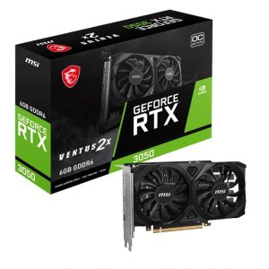 MSI NVIDIA RTX 3050 VENTUS 2X 6G OC DDR6