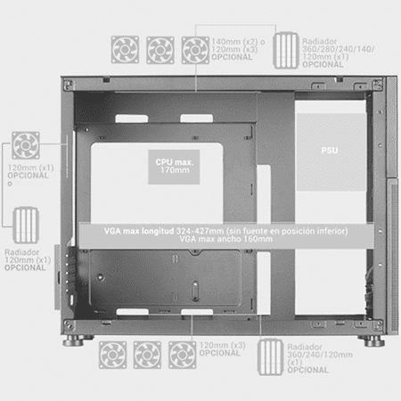 MCLCD NEGRO MARS GAMING - Imagen 8