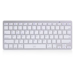 Ewent Teclado Bluetooth iOS/Android/Win Slim Plata