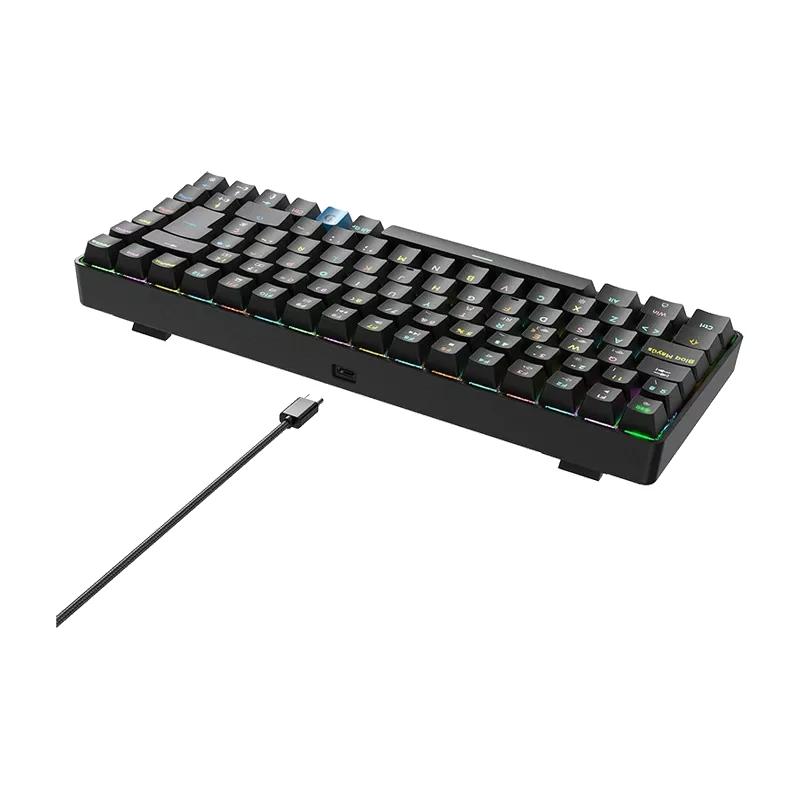 Hiditec Teclado Gaming GM1K Switches brown - Imagen 2