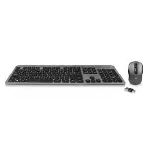 COMBO TECLADO/RATON EWENT EW3272 USB-A Y USB-C I INALAMBRICO