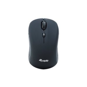 MOUSE EQUIP WIRELESS MINI LIFE OPTICO 4 BOTONES SCROLL NEGRO 1600DPI