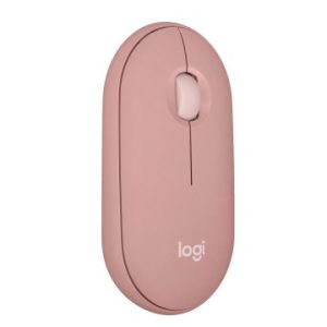 MOUSE LOGITECH WIRELESS Y BLUETOOTH PEBBLE 2 M350S 4000 DPI AMBIDIESTRO COLOR ROSA 910-007014