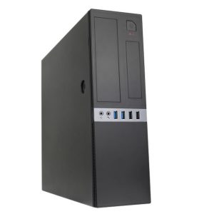 CAJA SOBREMESA MICROATX T450S FA/300 TFX 80+  NEGRO COOLBOX