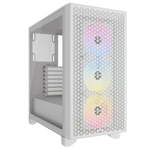 CAJA 3000D RGB AIRFLOW TG WHITE CORSAIR