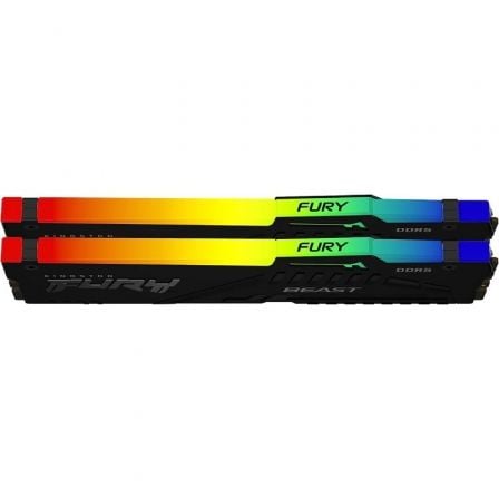 Kingston FURY Beast RGB 2 x 16GB/ DDR5/ 6000MHz/ 1.35V/ CL36/ DIMM - Imagen 2