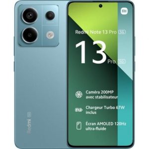 Xiaomi Redmi Note 13 Pro NFC 8GB/ 256GB/ 6.67"/ 5G/ Verde Azulado