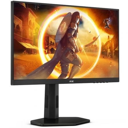 Monitor Gaming AOC 24G4X 23.8"/ Full HD/ 0.5ms/ 180Hz/ IPS/ Multimedia/ Regulable en altura/ Negro - Imagen 2