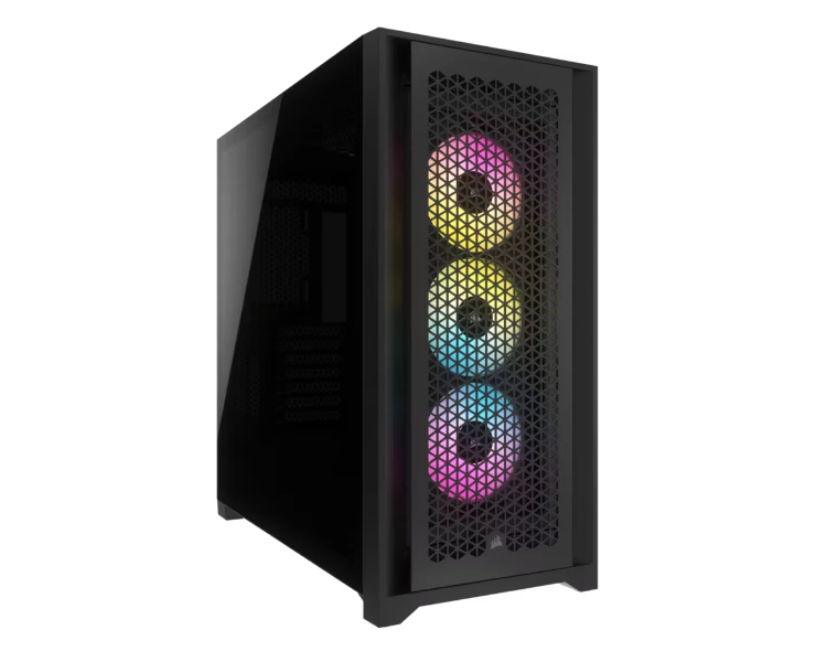 SEMI5000D RGB AIRFLOW TG BLACK - Corsair