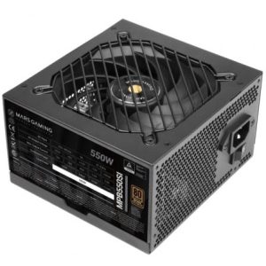 Mars Gaming MPB550SI/ 550W/ Ventilador 12cm/ 80 Plus Bronze